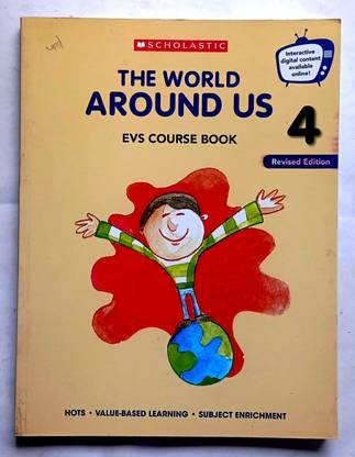 The World Around Us Evs Course Book Class -4 (Old Like New Book)