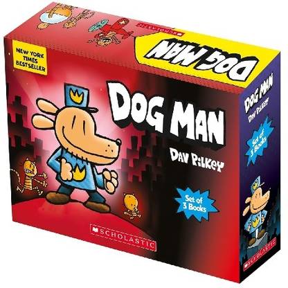 Dog Man Boxed Set (Book 1,2,3)