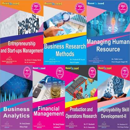 BCU/ MBA 2 SEMESTER (7 IN 1) COMBO PACK As Per Bengaluru City University Based All 7 Book
