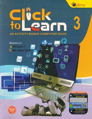 Optima Click To Learn An Activity- Based Computer Book Class 3