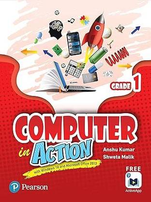 PEARSON Computer In Action Grade - 1 With Window 10 And Microsoft Office 2013