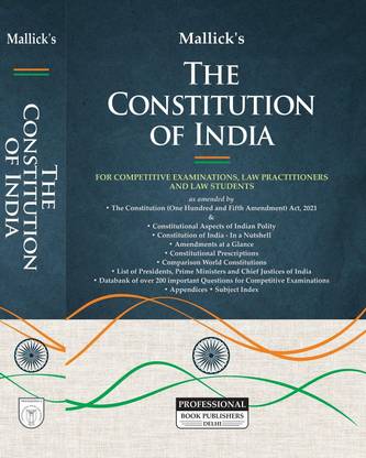 Constitution Of India Bare Act With Short Notes Covering Constitutional Aspects Of Indian Polity For Competitive & Civil Services Examinations, Legal Fraternity, Practioners And Legal Reference Perfect Paperback – 1 January 2023