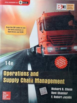 OPERATIONS AND SUPPLY CHAIN MANAGEMENT (Old Book)