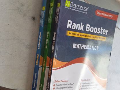 Resonance Rank Booster Jee Main