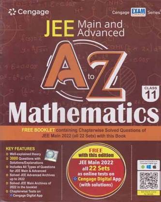 Cengage Jee Main And Advanced A To Z Mathematics For Class - 11, With Due Part
