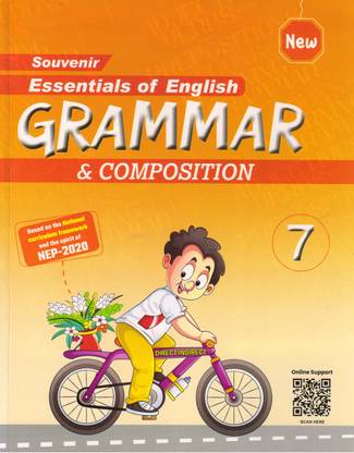 Souvenir, New Essentials Of English GRAMMAR & COMPOSITION - 7