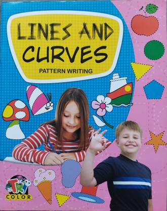 MCP- Line And Curves Pattern Writing Book For All Children, Kids, Early Learning Books For Kids, Etc