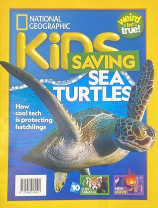 National Geographic Kids June 2023 - Saving Sea Turtles (Children's English Monthly Book)