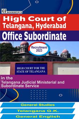 High Court Of Telangana Office Subordinate Recruitment 2022-2023 (Set Of 3 Books)