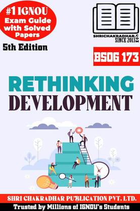 IGNOU BSOG 173 Solved Guess Papers Pdf From IGNOU Study Material/Books (Rethinking Development) For Exam Reparation (Latest Syllabus) IGNOU (BAPCH) Semester III