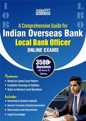 Comprehensive Guide For Indian Overseas Bank (IOB) Local Bank Officer Online Test 2025 With 3500+ Questions With Answer & Solutions