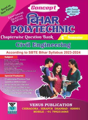 Polytechnic Question Bank Civil 5th Sem Venus Publication