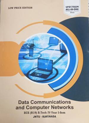 Data Communications And Computer Network B.Tech IV-Year I-Sem (ECE) R19 (JNTU-Kakinada),Latest 2022-23 Low Price Edition