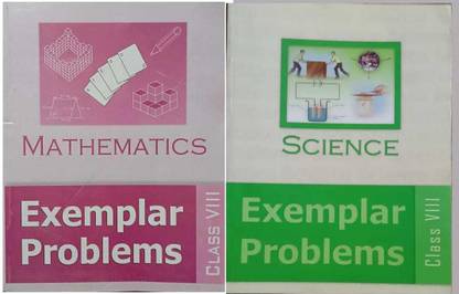 Ncert Mathematics And Science Exampler Problems (Combo Pack) Set For Class - 8th