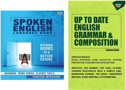 Spoken English Language Book+Up To Date English Grammar & Composition