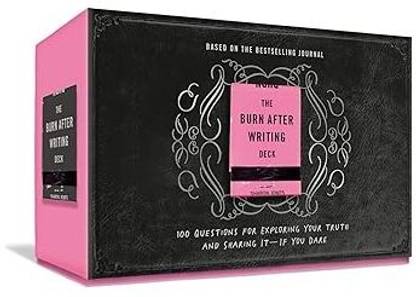 The Burn After Writing Deck: 100 Questions For Exploring Your Truth And Sharing It - If You Dare