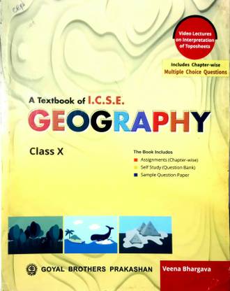 A Textbook Of I.C.S.E. Geography Class-10 (Old Used Book)