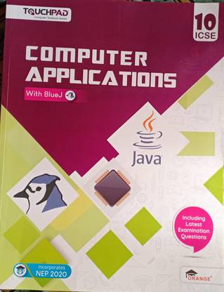 ICSE Computer Application With Bluej Class 10