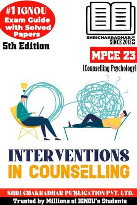 IGNOU MPCE 23 Previous Year Solved Question Paper (December 2022) Interventions In Counselling IGNOU MAPC IGNOU MA Psychology Mpce23