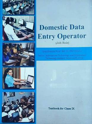 NCERT Domestic Data Entry Operator Textbook For Class-9