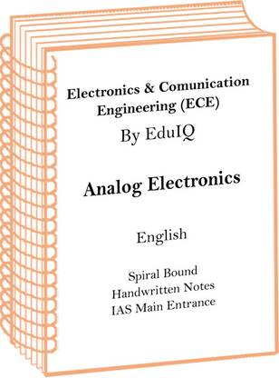 ECE Analog Electronics Engineering Optional Handwritten Notes For ESE PSU Gate