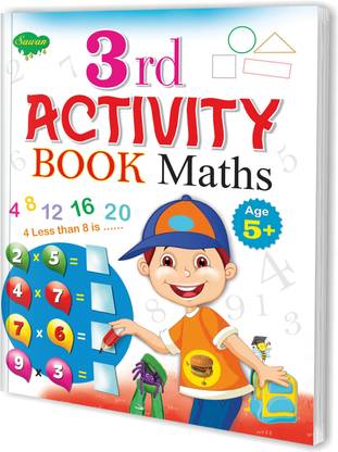 Maths Age5+ | 3rd Activity Book By Sawan