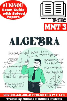 IGNOU MMT 3 Solved Guess Papers Pdf From IGNOU Study Material/Books (Algebra) For Exam Preparation (Latest Syllabus) IGNOU MSCMACS
