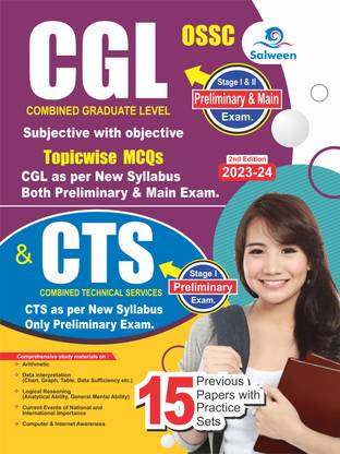 Ossc Cgl And Cts Both Preliminary Exams With Only Main Exam For Cgl , Subjective With Objective , And Previous Papers With Practice Sets