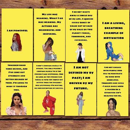 Self-Affirmations Oracle Cards - A 50 Card Deck