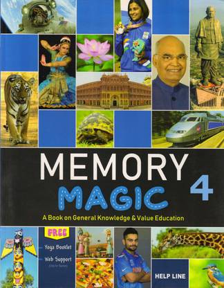 Memory Magic Class - 4
(A Book On General Knowledge & Value Education)