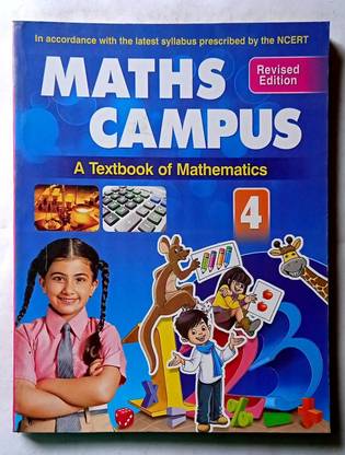 Maths Campus A Textbook Of Mathematics Class- 4 (Old Used Book)