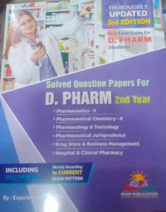 Solved Question Papers For D Pharma 2nd Year Updated 3rd Edition (Paperback, EXPERIENCE FACULTY)
