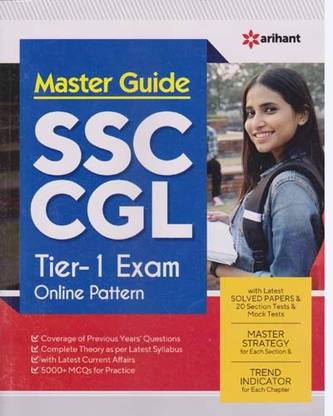 Arihant Mastefr Guide Ssc Cgl Tier - 1, Exam Online Pattern
