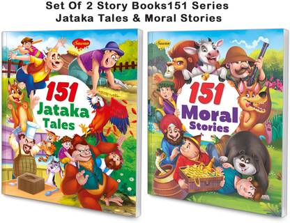 Sawan Present Set Of 2 Story Books | 151 Series | Jataka Tales & Moral Stories