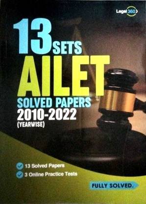 AILET Previous Years & 3 Online Practice Tests