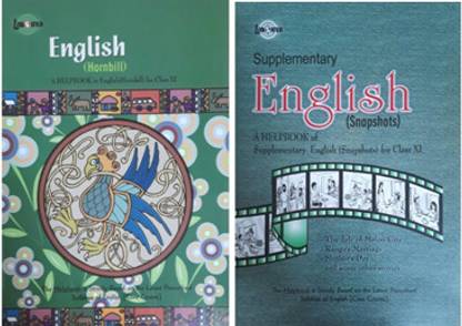 लक्ष्य CBSE हॉर्नबिल इंग्लिश हेल्पबुक + स्नैपशॉट्स इंग्लिश हेल्पबुक क्लास 11 टू बुक सेट