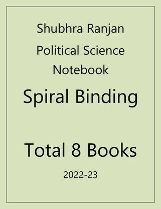 Shubhra Ranjan PSIR Optional Class Notes English Medium