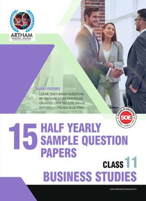 Class 11 Business Studies With Solutions Set Of 15 Half Yearly Sample Papers