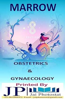 Marrow Edition 8.0 Obstetrics & Gynaecology Full Main Colour Notes - 2 Books