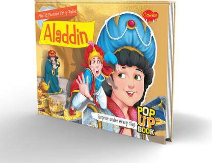 POP UP Book World Famous Fairy Tales Aladdin| A Magical Journey Of Aladdin's Pop-Up World Book