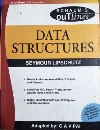 ( USED SECOND - HAND ) Data Structures SCHAUMS OUTLINES
