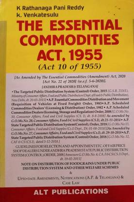 The Essential Commodities Act 1955