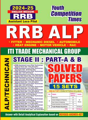 2024-25 RRB ALP ITI Trade Mechanical Group Solved Papers
