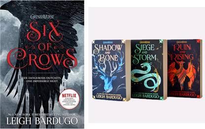 Six Of Crows + Run And Rising + Siege And Storm+ Shadow And Bone