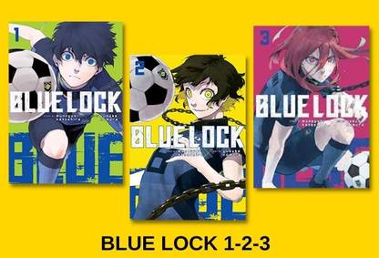Blue Lock : Vol- 1,2,3 (Manga Books) [BOOK COMBO] (Paperback, Kaneshiro Muneyuki)