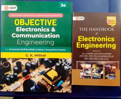 Objective Electronics & Communication Engineering Guide + Hand Book Of Electronics Engineering Combo (Set Of 2 Books)