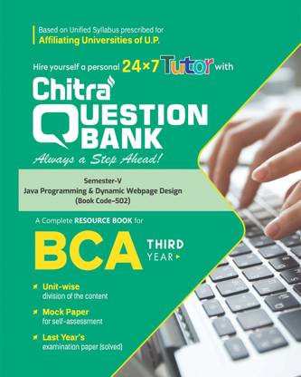 Java Programming And Dynamic Webpage Design Question Bank For BCA Semester - V