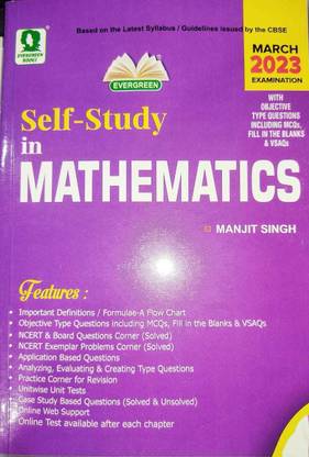 Evergreen Cbse Self-Study In Mathematics - Class 9 - For 2023 Exams
