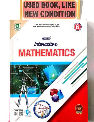 CANDID INTERACTIVE MATHEMATICS Class-6 (Old Book)