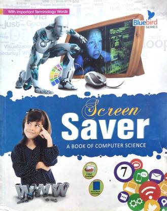 Blue Bird Screen Saver Computer Book - 7